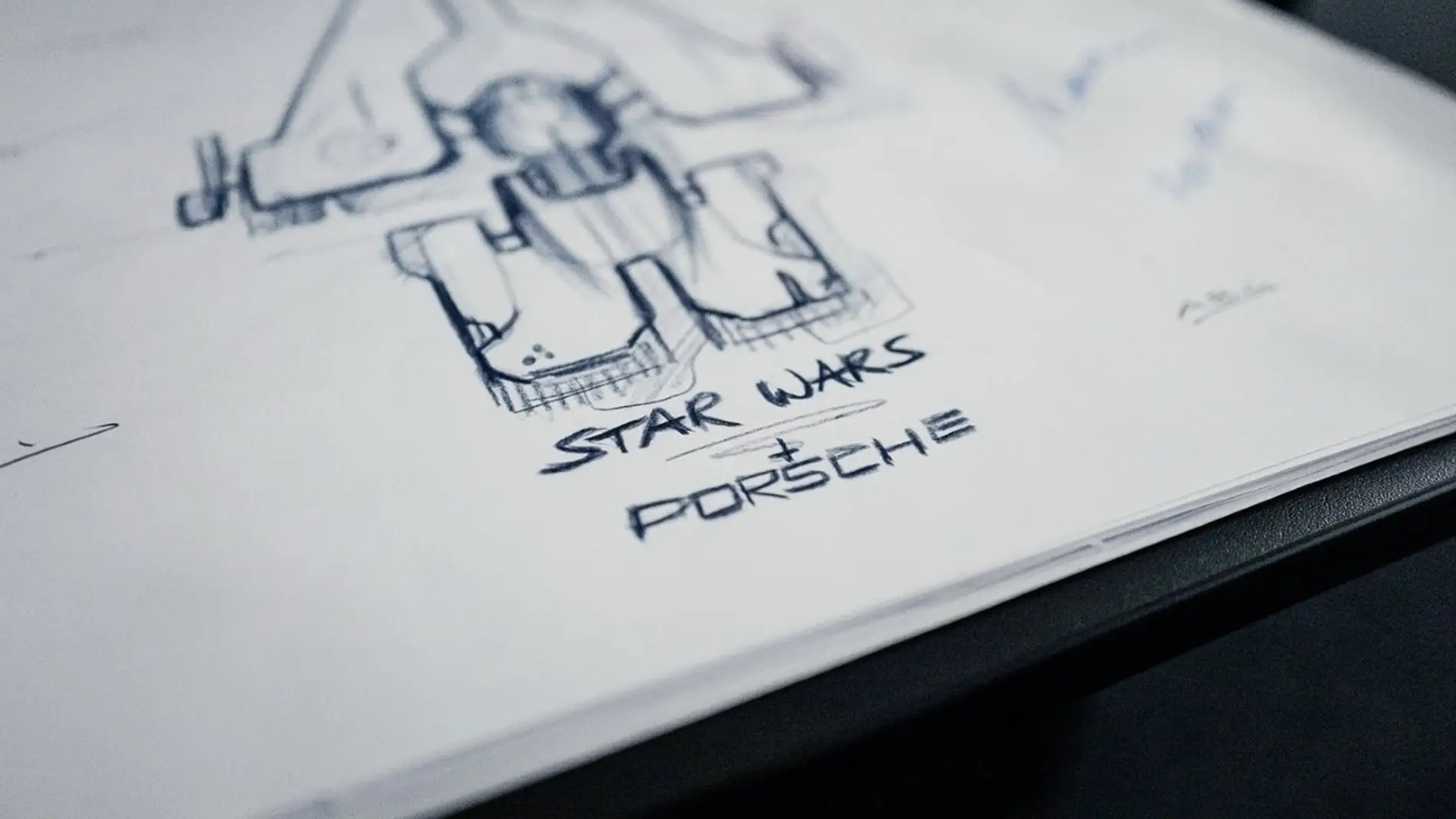 Teaser nave Porsche de Star Wars