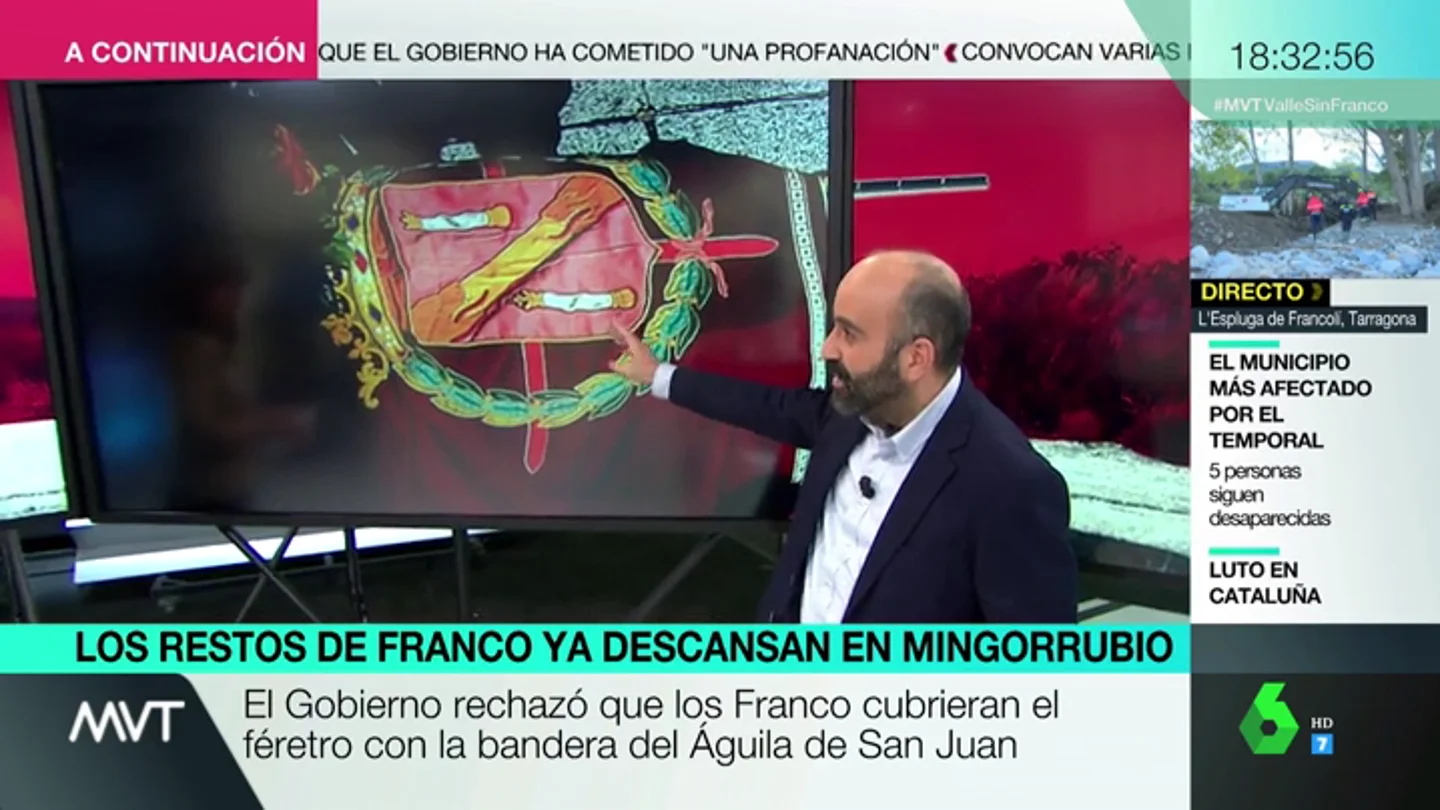 Un traje 'de gala' en el prior y ruptura del Un traje 'de gala' en el prior y ruptura del protocolo dentro del helicóptero: los detalles de la exhumación de Francodentro del helicóptero: los detalles de la exhumación de Franco Un traje 'de gala' en el prior y ruptura del protocolo dentro del helicóptero: los detalles de la exhumación de Franco