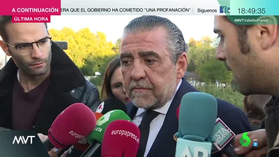 Jaime Martínez-Bordiú, nieto de Franco: "España es el único país en el que no te puedes enterrar con tu bandera" Jaime Martínez-Bordiú, nieto de Franco: "España es el único país en el que no te puedes enterrar con tu bandera"