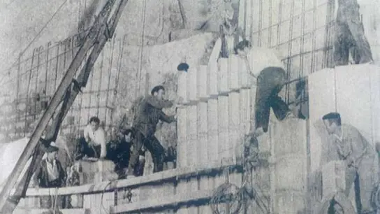 Obras en el Valle de los Caídos Obras en el Valle de los Caídos