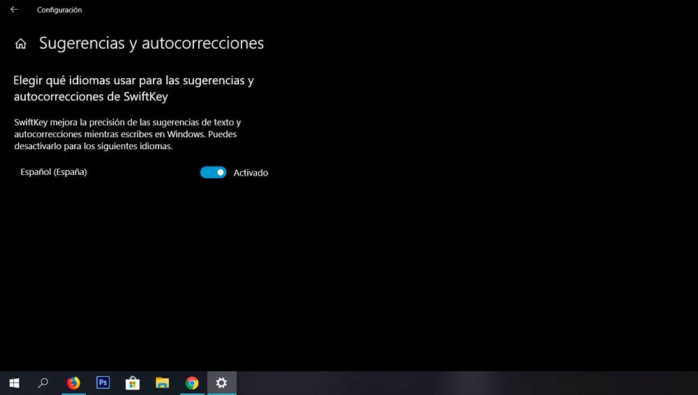 Cómo activar Swiftkey en Windows 10