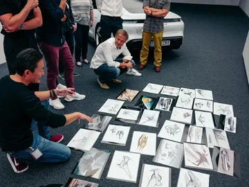 Equipo de diseño formado por Porsche y la productora Lucasfilm Equipo de diseño formado por Porsche y la productora Lucasfilm
