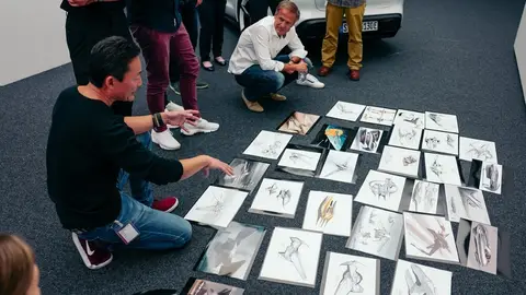 Equipo de diseño formado por Porsche y la productora Lucasfilm Equipo de diseño formado por Porsche y la productora Lucasfilm