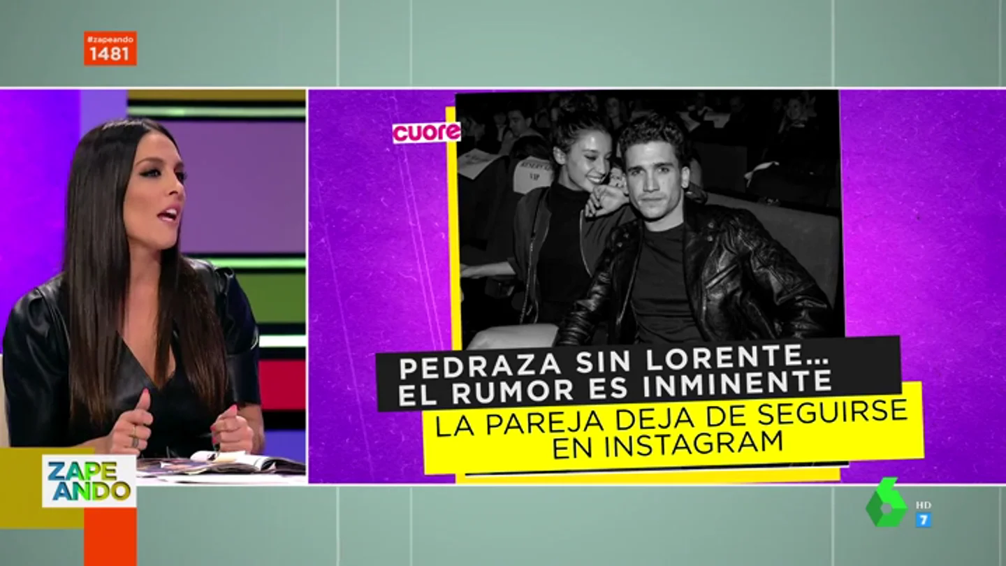 Lorena Castell analiza la posible ruptura entre María Pedraza y Jaime Lorente Lorena Castell analiza la posible ruptura entre María Pedraza y Jaime Lorente