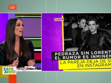 Lorena Castell analiza la posible ruptura entre María Pedraza y Jaime Lorente Lorena Castell analiza la posible ruptura entre María Pedraza y Jaime Lorente