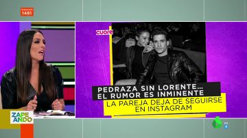 Lorena Castell analiza la posible ruptura entre María Pedraza y Jaime Lorente