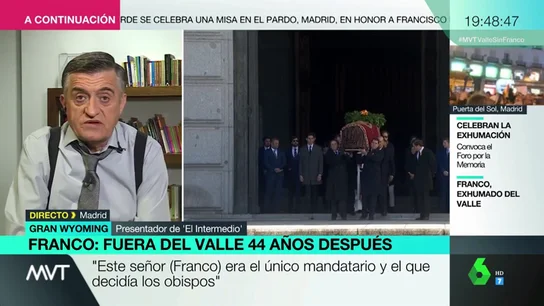 Wyoming: "Si Francis Franco fuera de Podemos estaría en la cárcel" Wyoming: "Si Francis Franco fuera de Podemos estaría en la cárcel"
