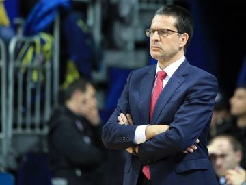 Pedro Martínez, durante un partido Pedro Martínez, durante un partido