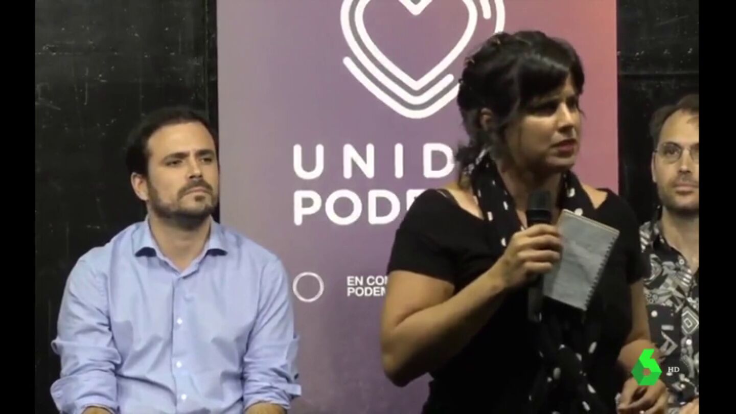 La coordinadora de Podemos Andaluc&iacute;a, Teresa Rodr&iacute;guez