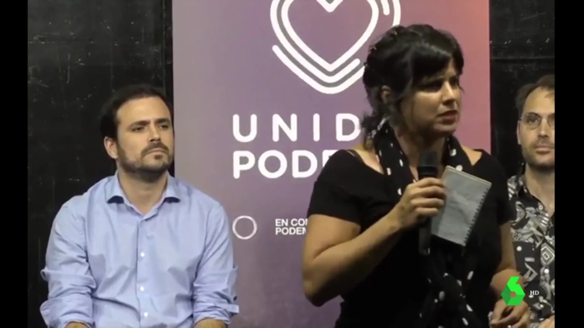 La coordinadora de Podemos Andalucía, Teresa Rodríguez