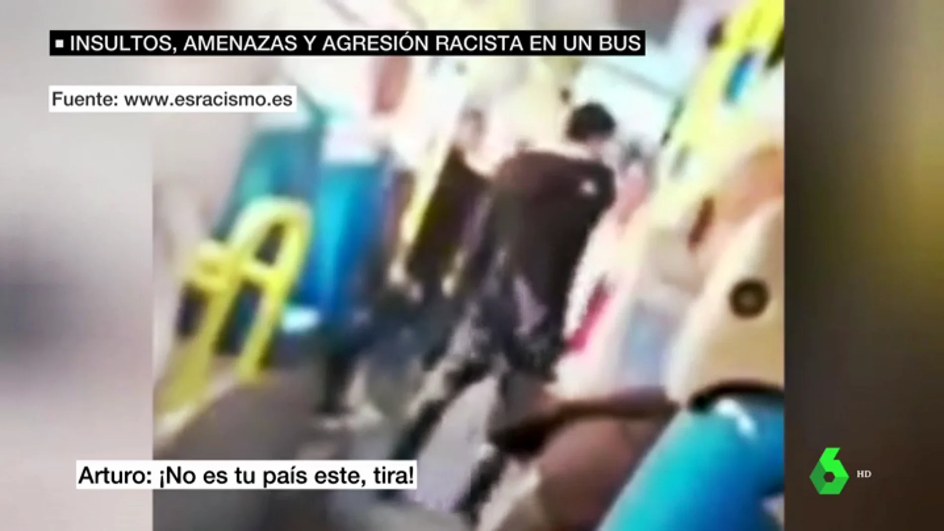 Ataque racista en el transporte público de Madrid