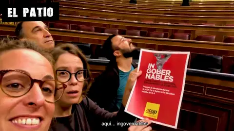 La CUP se presenta a unas elecciones generales El Muro