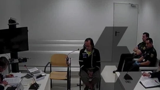 Uno de los CDR detenidos, Jordi Ros, durante su declaración Uno de los CDR detenidos, Jordi Ros, durante su declaración