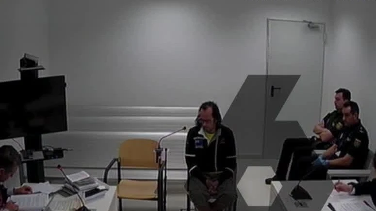 Uno de los CDR detenidos, Jordi Ros, durante su declaración