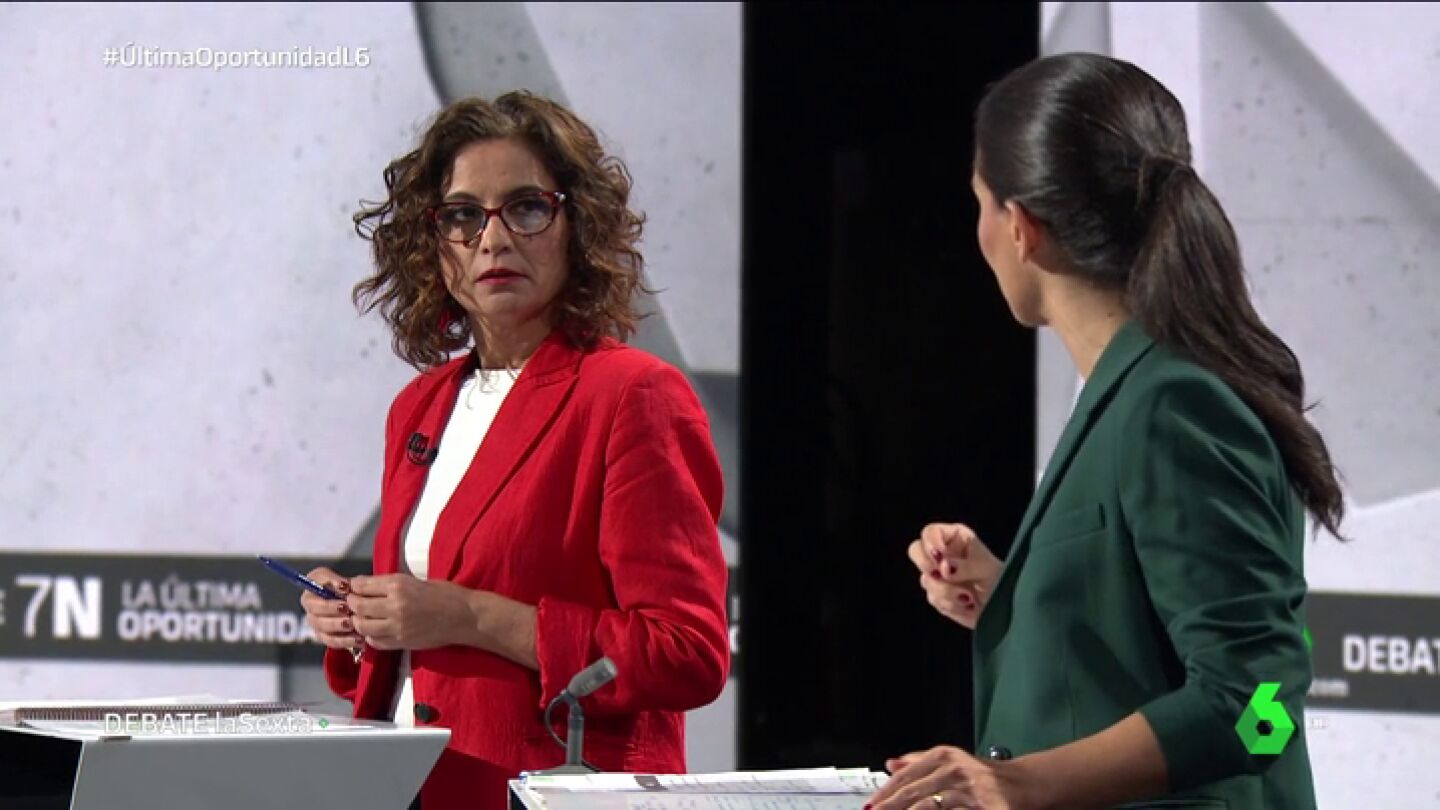 Mar&iacute;a Jes&uacute;s Montero y Roc&iacute;o Monasterio