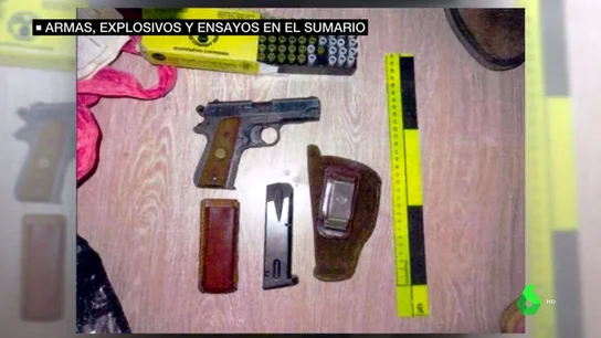 Uno de los CDR dijo que los explosivos eran para experimentar:" Soy bastante autodidacta" Uno de los CDR dijo que los explosivos eran para experimentar:" Soy bastante autodidacta"
