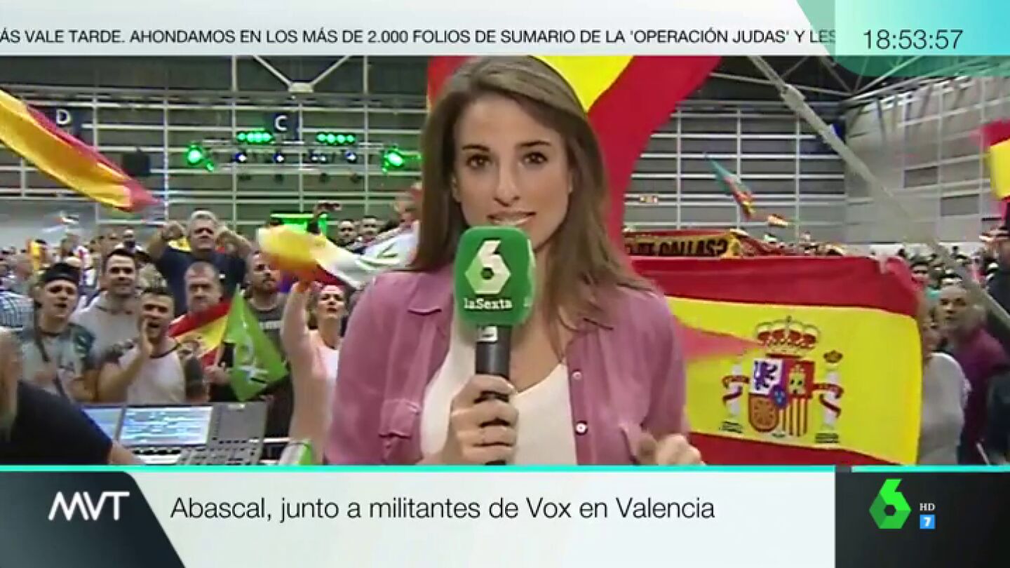 La periodista de laSexta &Aacute;ngela Vera