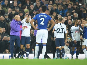 Son desolado en Goodison Park Son desolado en Goodison Park