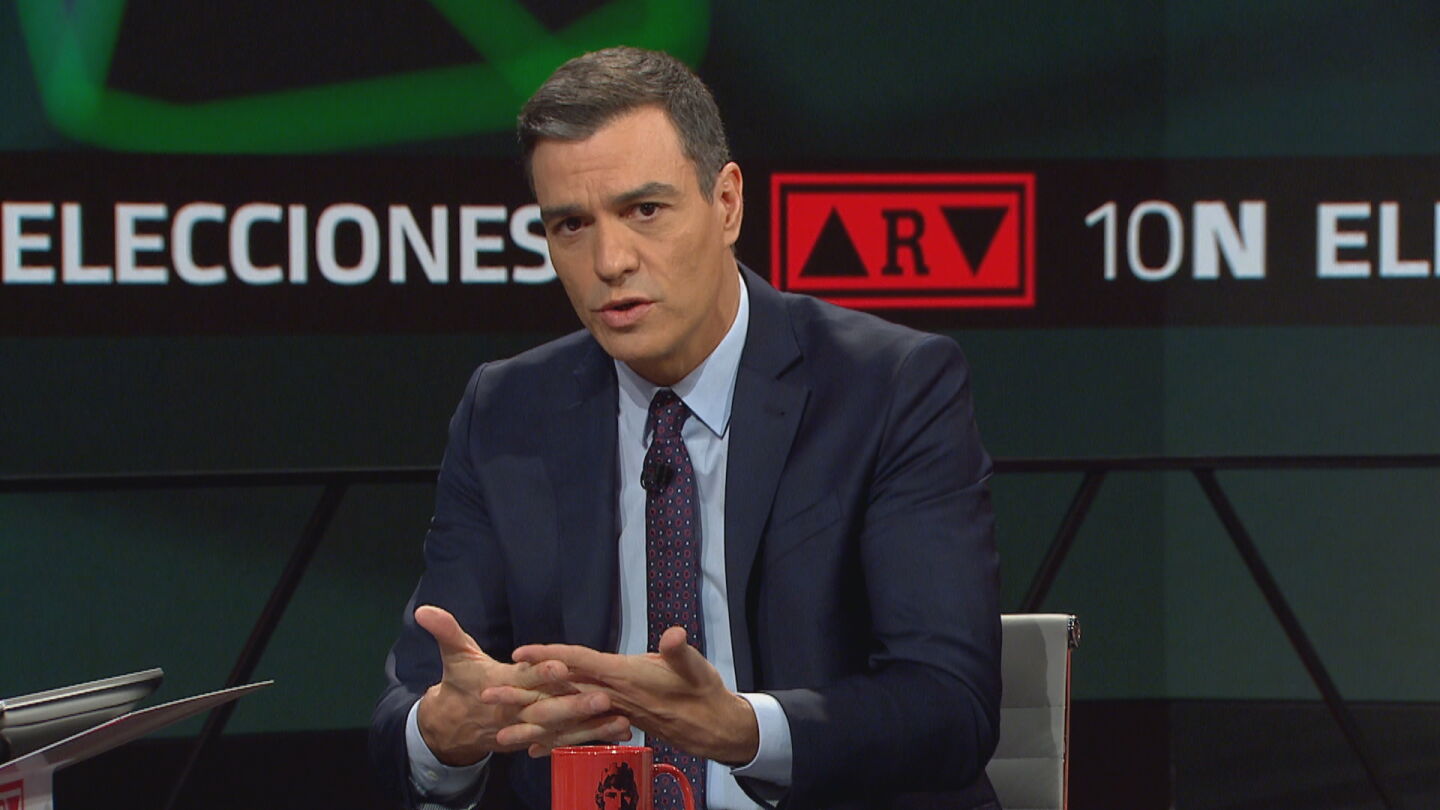 Pedro S&aacute;nchez en Al Rojo Vivo