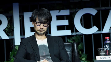 Hideo Kojima, durante una conferencia