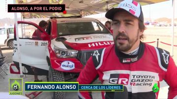 Fernando Alonso repite en el cuarto puesto en la segunda etapa del Ula Neom Rally de Arabia Saudí