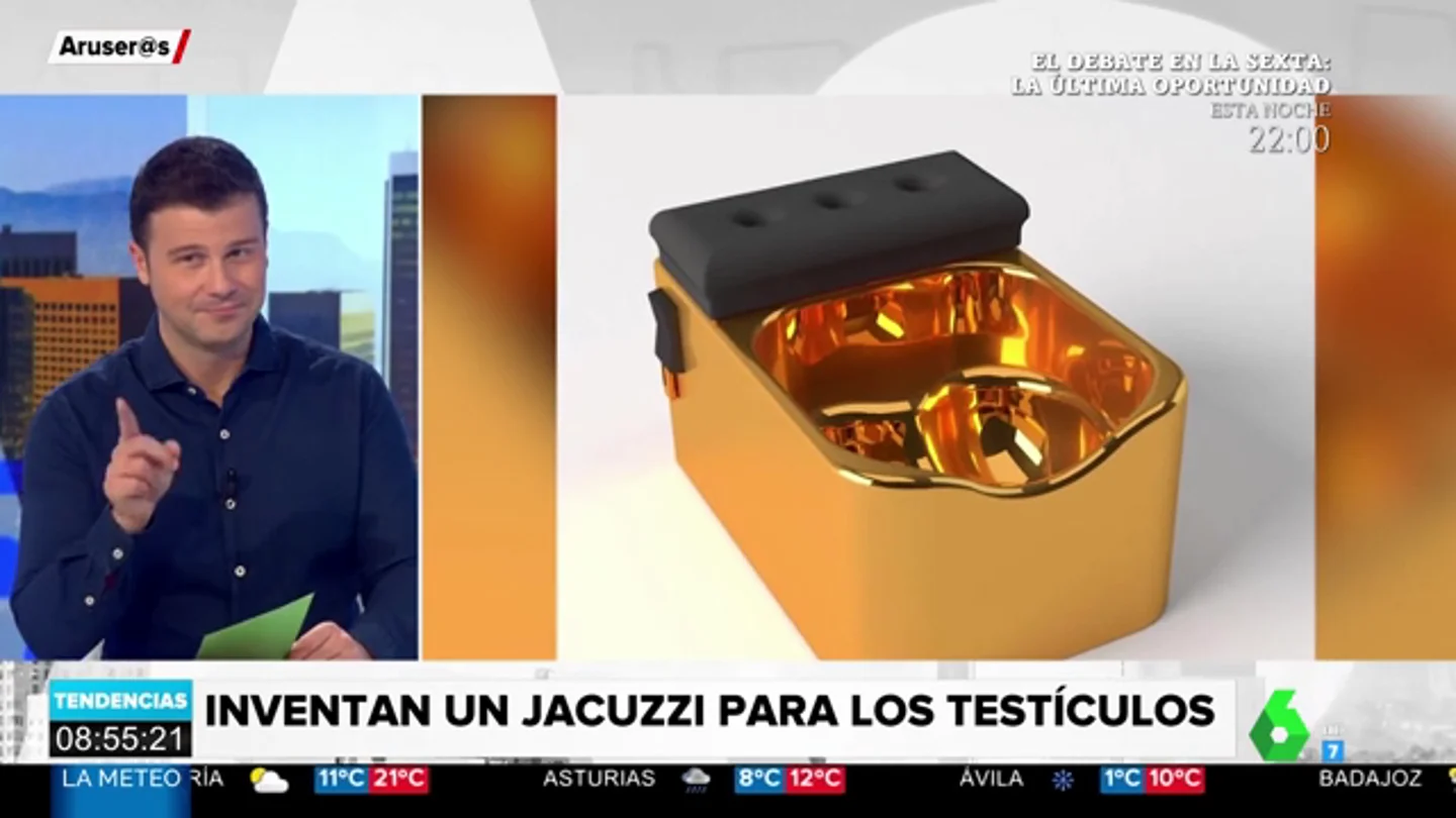 El jacuzzi para relajar los testículos existe y se llama 'Testicuzzi' El jacuzzi para relajar los testículos existe y se llama 'Testicuzzi'