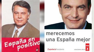 Carteles electorales antiguos PSOE