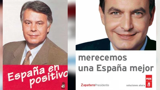 Carteles electorales antiguos PSOE Campaña electoral