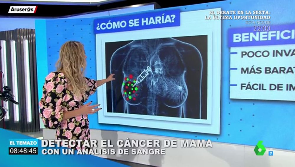 Detectar cancer con un analisis de sangre