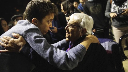 La militante de Más País, emocionada e ilusionada con Íñigo Errejón La militante de Más País, emocionada e ilusionada con Íñigo Errejón