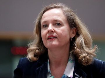 La ministra de Economía en funciones, Nadia Calviño La ministra de Economía en funciones, Nadia Calviño