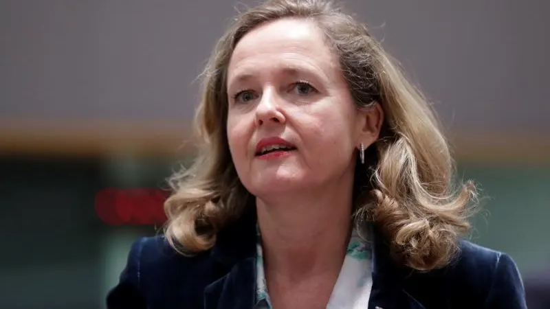 La ministra de Economía en funciones, Nadia Calviño La ministra de Economía en funciones, Nadia Calviño