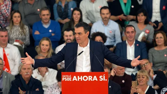 Pedro Sánchez durante un acto del PSOE (Archivo) Pedro Sánchez durante un acto del PSOE (Archivo)