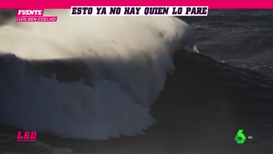 Los mejores surfistas del mundo ya se atreven con las gigantes olas de Nazaré Los mejores surfistas del mundo ya se atreven con las gigantes olas de Nazaré