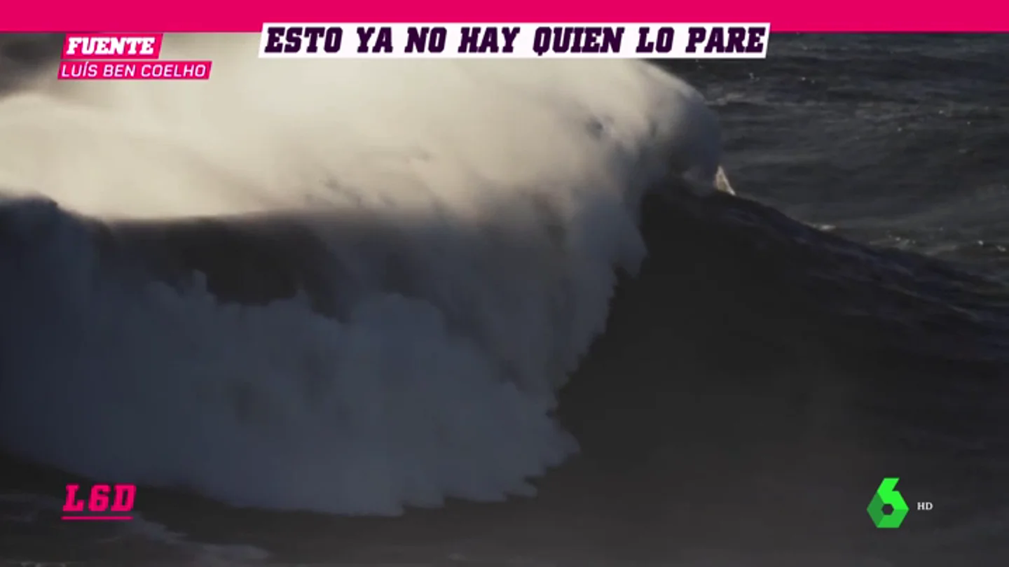 Los mejores surfistas del mundo ya se atreven con las gigantes olas de Nazaré Los mejores surfistas del mundo ya se atreven con las gigantes olas de Nazaré