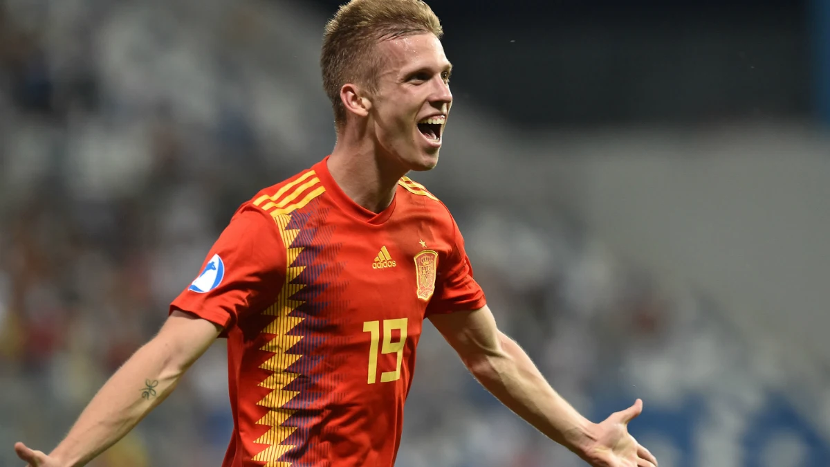 Dani Olmo, con España sub 21