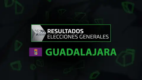 Resultados elecciones generales 10N en la provincia de Guadalajara Resultados elecciones generales 10N en la provincia de Guadalajara