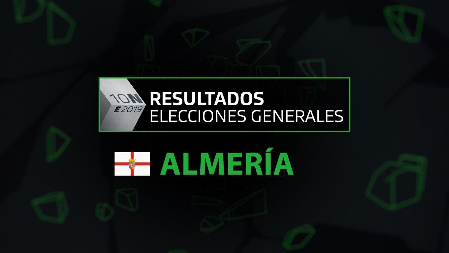 Resultados elecciones generales 10N en la provincia de Almer&iacute;a