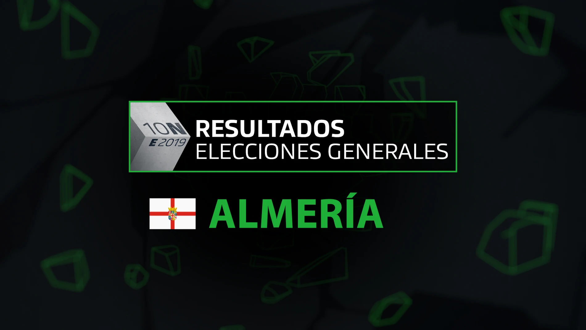 Resultados elecciones generales 10N en la provincia de Almería