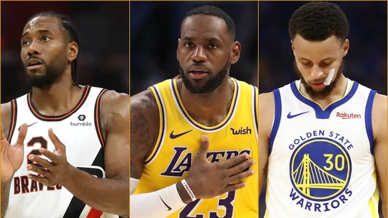 Leonard, James y Curry Leonard, James y Curry