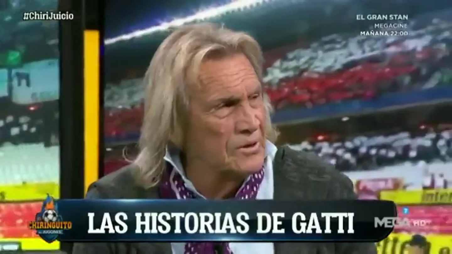 El Loco Gatti desvela en 'El Chiringuito' su último deseo: "Me gustaría jugar un minuto en el Real Madrid y después morirme" El Loco Gatti desvela en 'El Chiringuito' su último deseo: "Me gustaría jugar un minuto en el Real Madrid y después morirme"