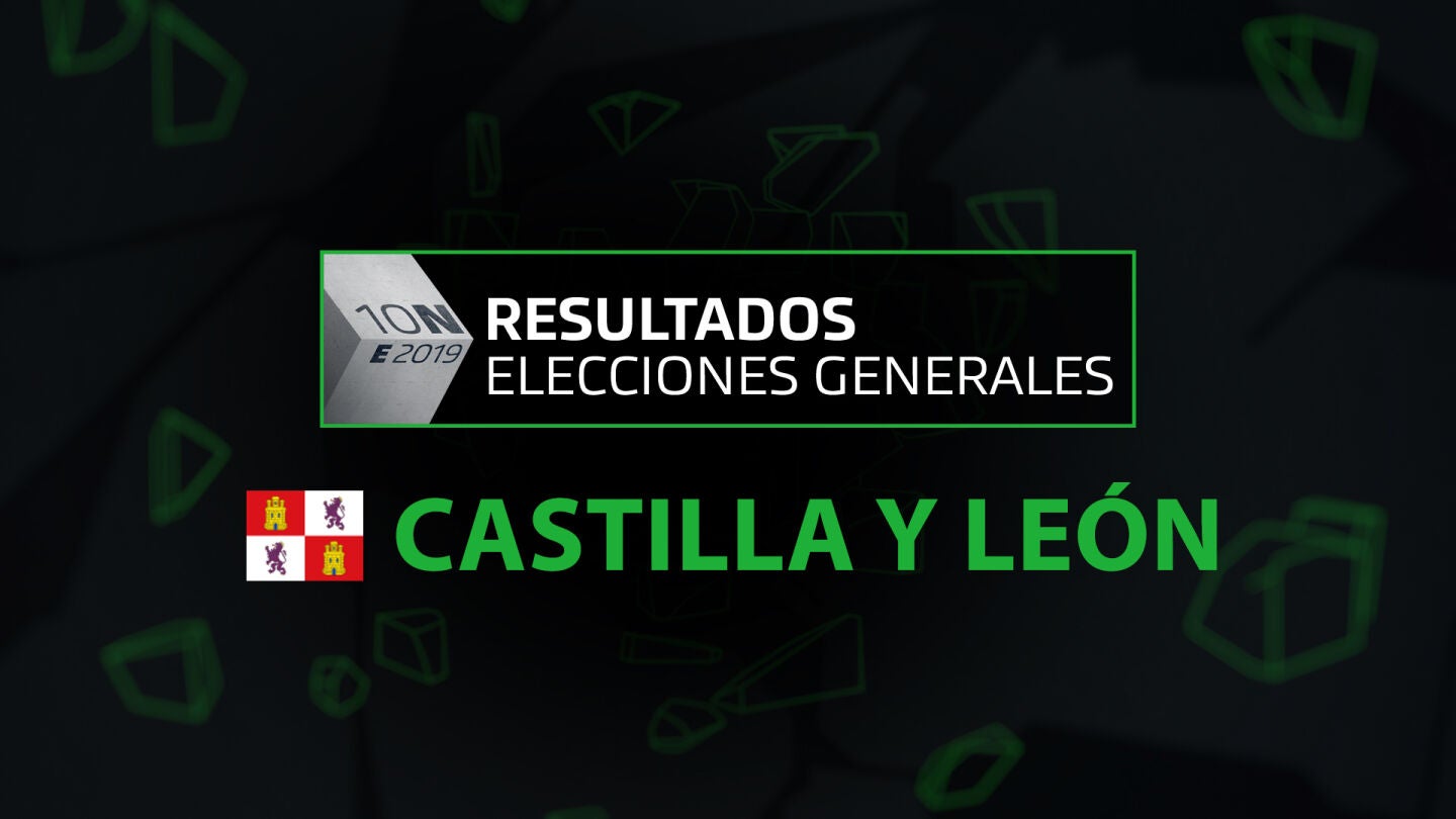 Resultados elecciones generales 10N en la comunidad de Castilla y Le&oacute;n