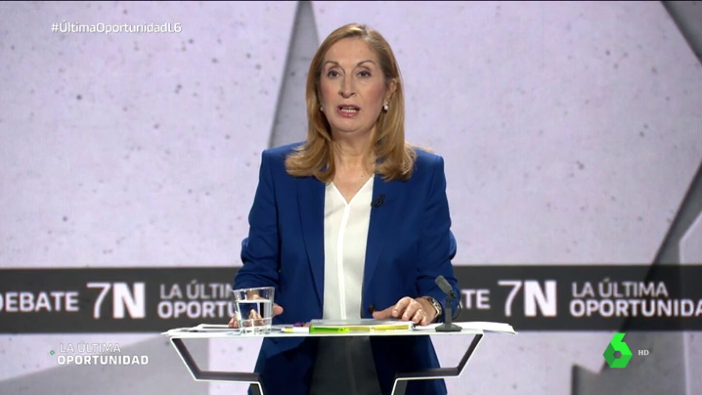 Ana Pastor (PP) responde a In&eacute;s Arrimadas: "Qui&eacute;n est&aacute; en el centro lo deciden los espa&ntilde;oles"