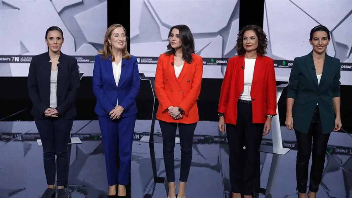 Las candidatas participantes en el debate 7N Las candidatas participantes en el debate 7N