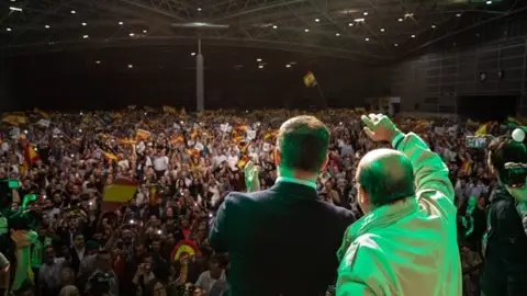 Acto de campaña de Vox Acto de campaña de Vox