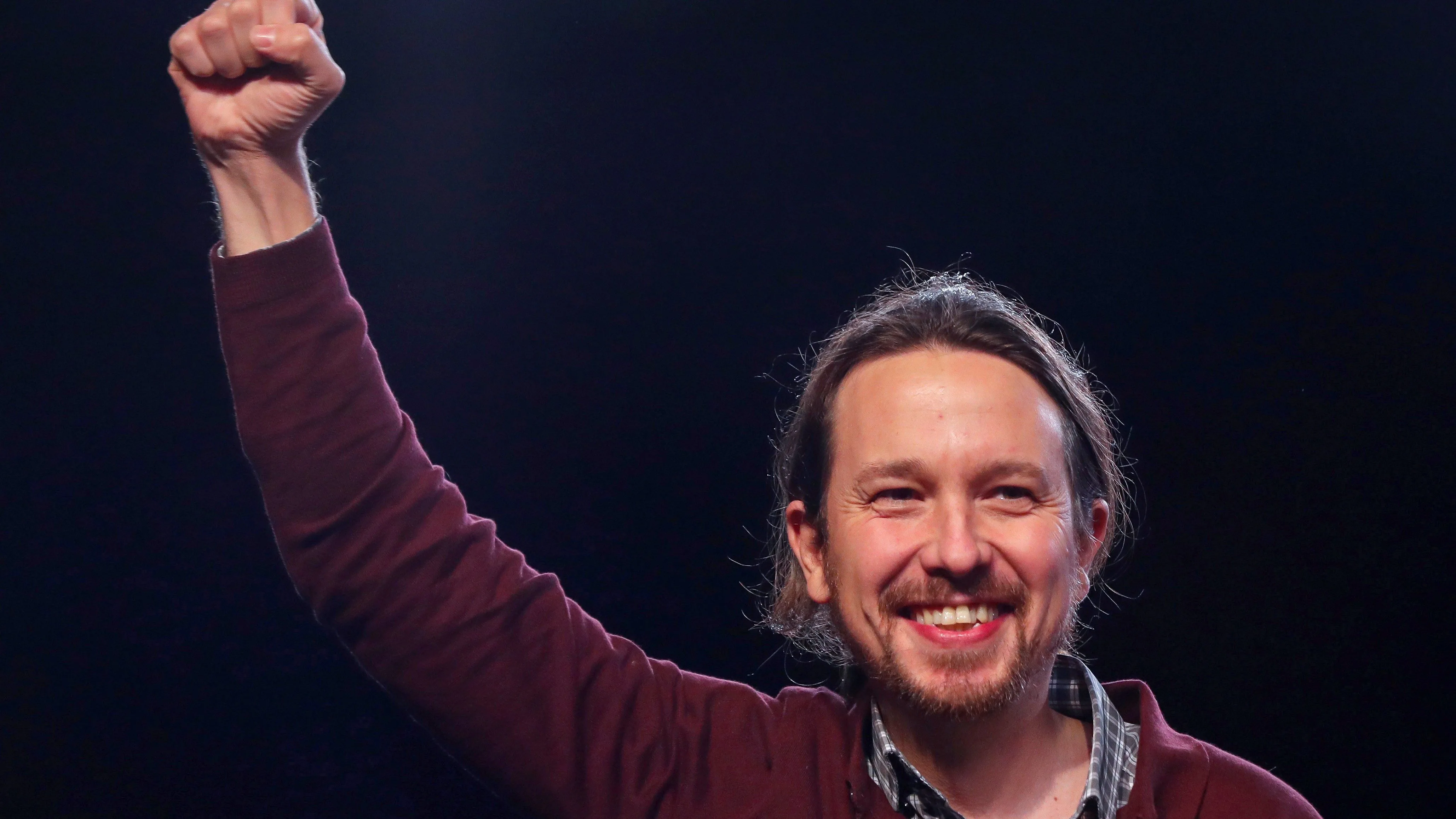 Pablo Iglesias interviene en el acto de cierre de campaña de Unidas Podemos, que ha tenido lugar este viernes en Madrid