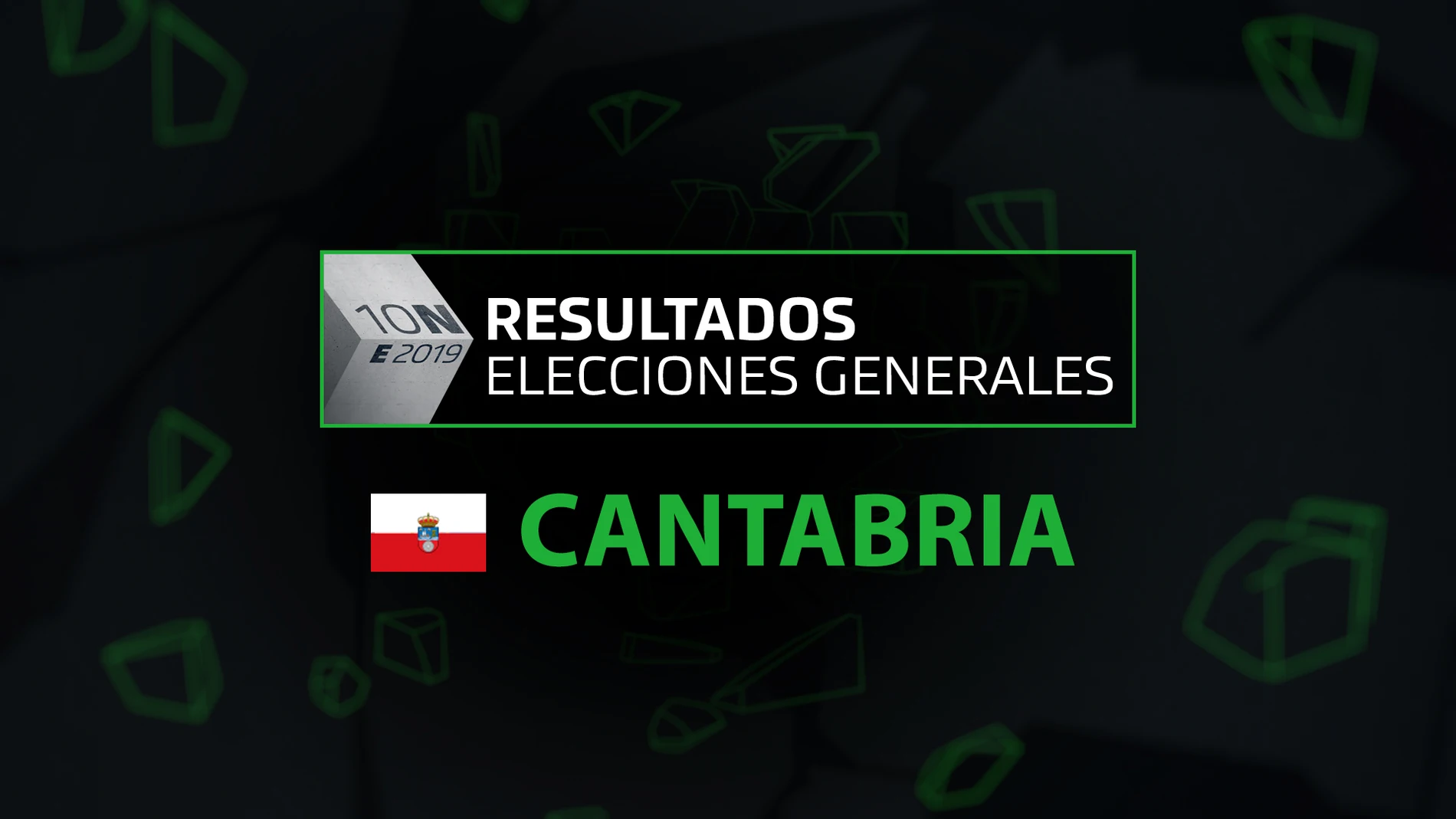 Resultados elecciones generales 10N en la comunidad de Cantabria