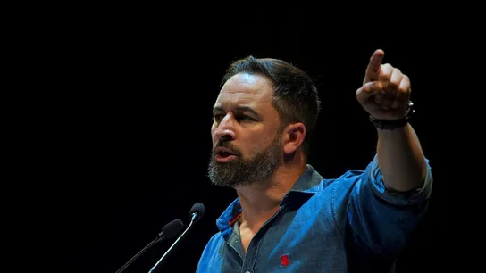 Santiago Abascal durante un acto de Vox (Archivo) Santiago Abascal durante un acto de Vox (Archivo)