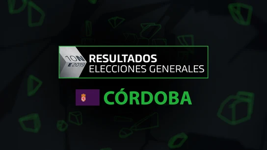 Resultados elecciones generales 10N en la provincia de Córdoba Resultados elecciones generales 10N en la provincia de Córdoba