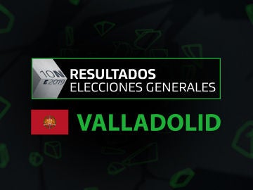 Resultados elecciones generales 10N en la provincia de Valladolid Resultados elecciones generales 10N en la provincia de Valladolid